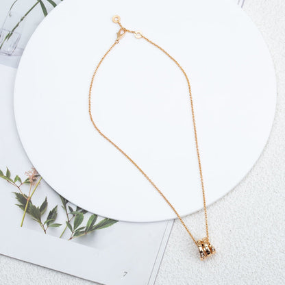 [Ornora Jewelry]SERPENTI PINK GOLD NECKLACE DIAMOND