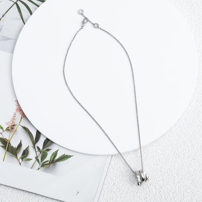 [Ornora Jewelry]SERPENTI SILVER NECKLACE DIAMOND