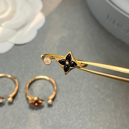 [Ornora Jewelry]STAR 1 DIAMOND OPEN RING