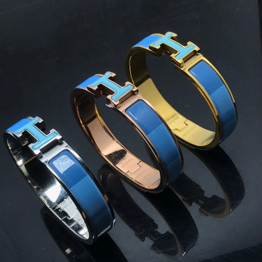 [Ornora Jewelry]H BRACELET BLUE RAINBOW CERAMIC