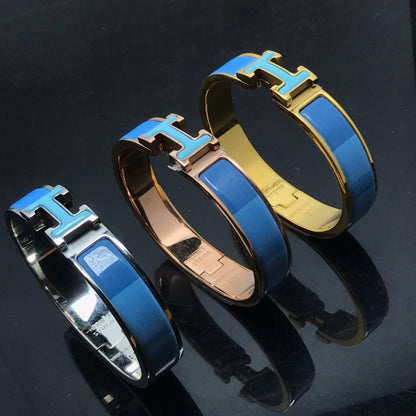[Ornora Jewelry]H BRACELET BLUE RAINBOW CERAMIC