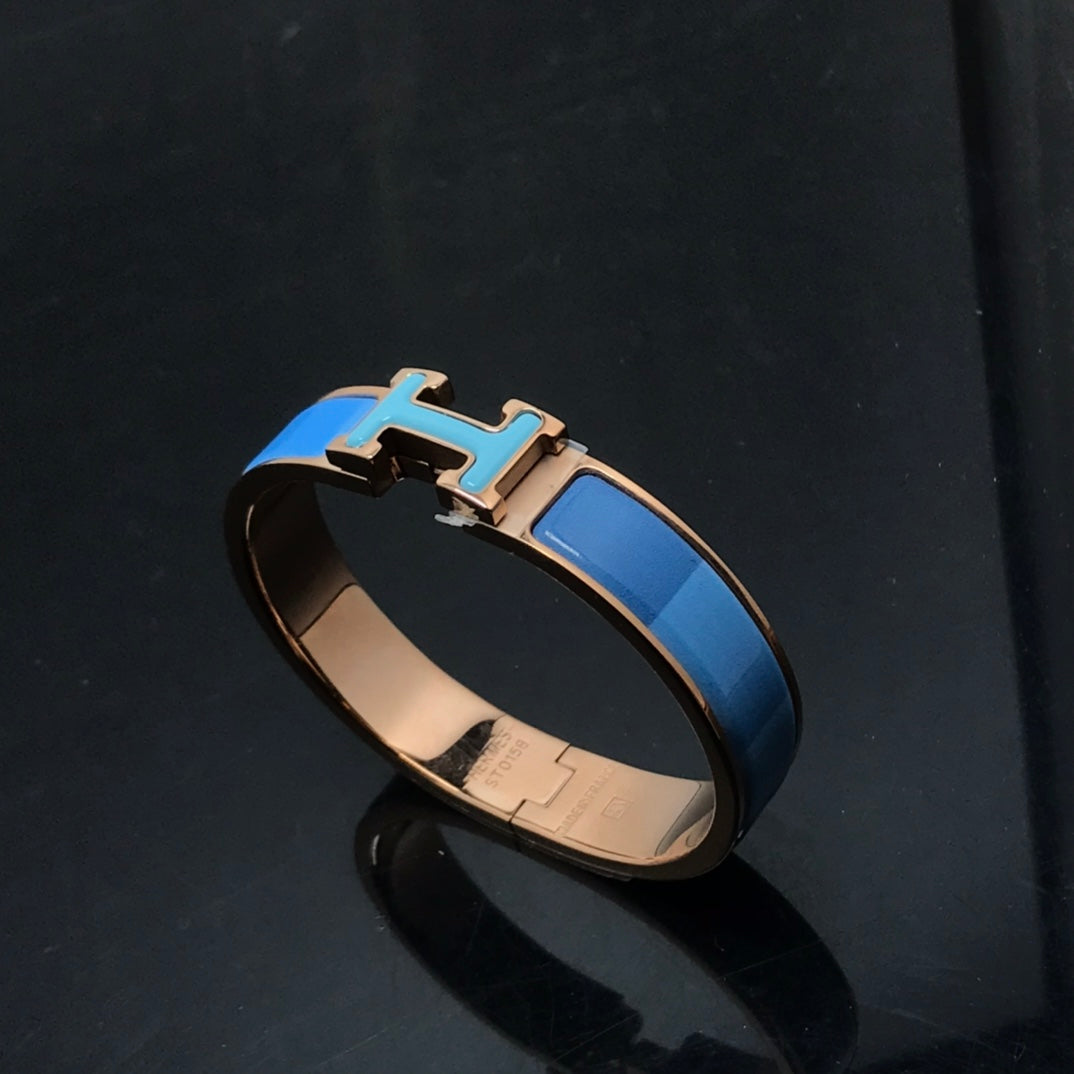 [Ornora Jewelry]H BRACELET BLUE RAINBOW CERAMIC