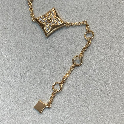 [Ornora Jewelry]STAR AND SUN 4 MOTIFS GOLD DIAMONDS BRACELET