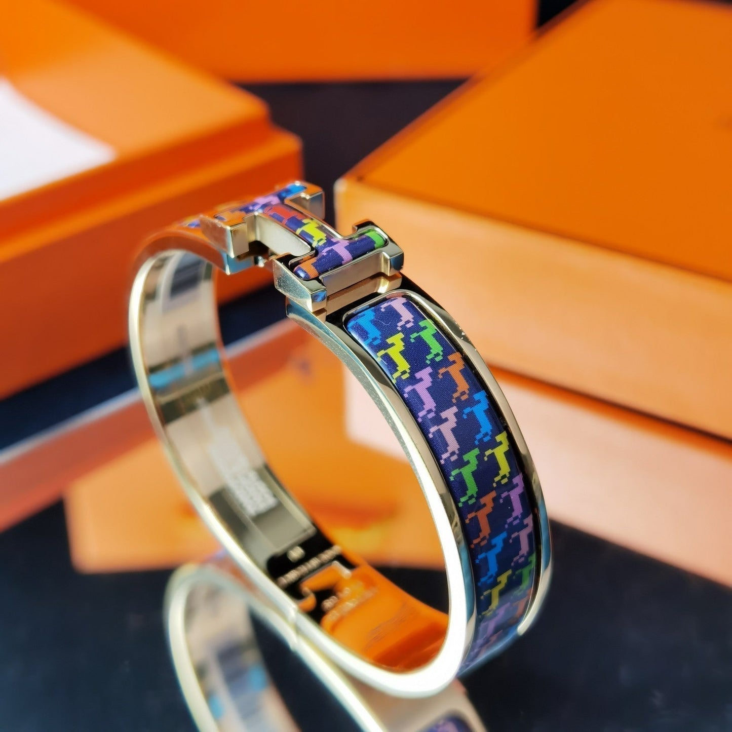 [Ornora Jewelry]H HORSE BRACELET 12MM