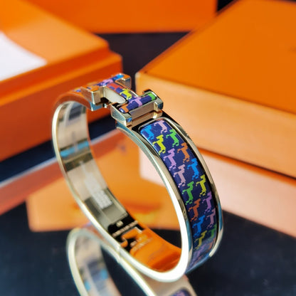 [Ornora Jewelry]H HORSE BRACELET 12MM
