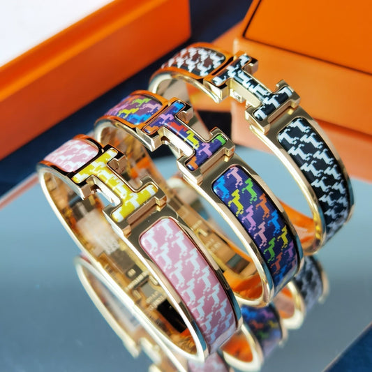 [Ornora Jewelry]H HORSE BRACELET 12MM