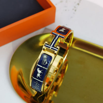 [Ornora Jewelry]H COUVERTURES DARK BLUE BRACELET