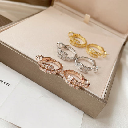 [Ornora Jewelry]SERPENTI EARRINGS DIAMOND