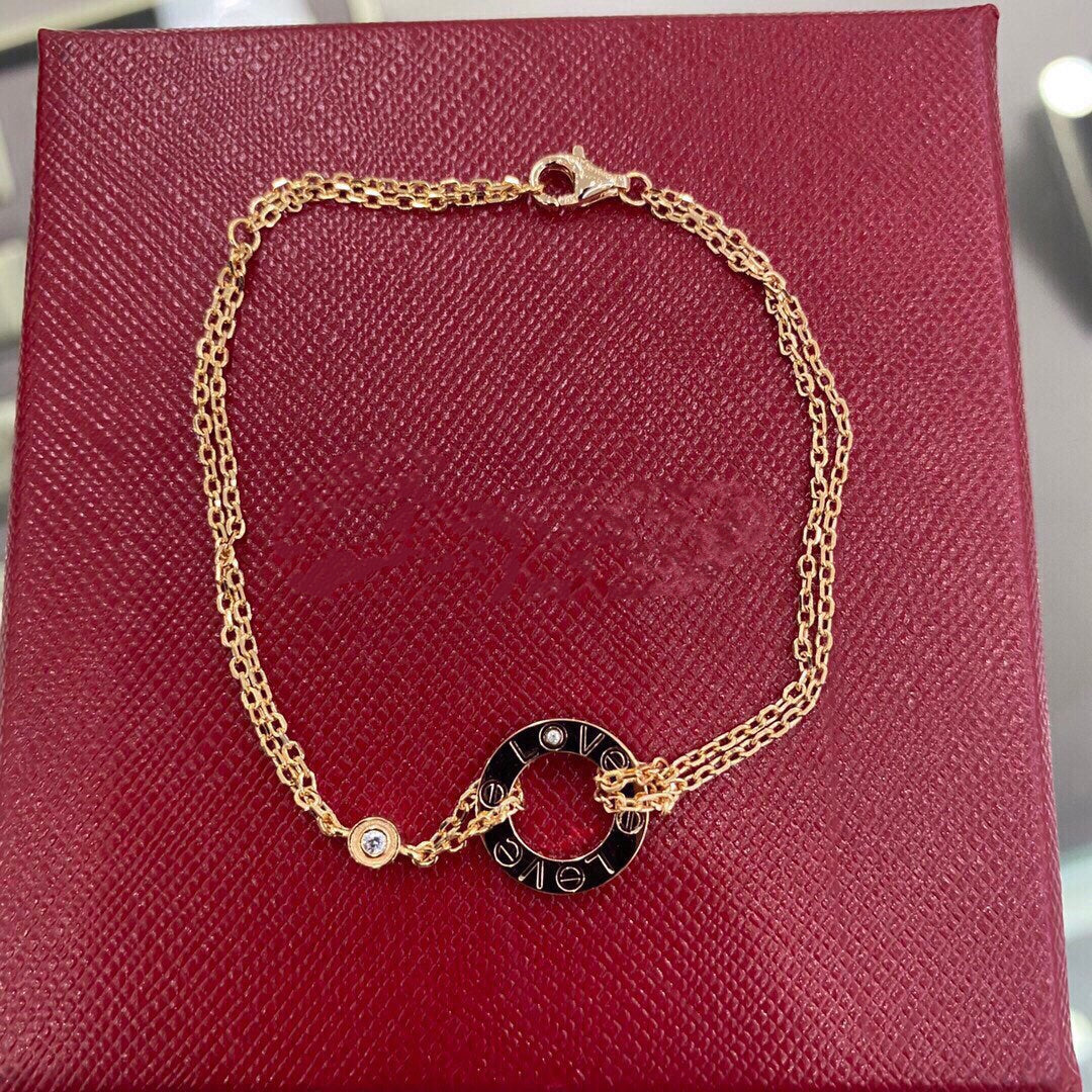 [Ornora Jewelry]LOVE BRACELET 2 DIAMOND
