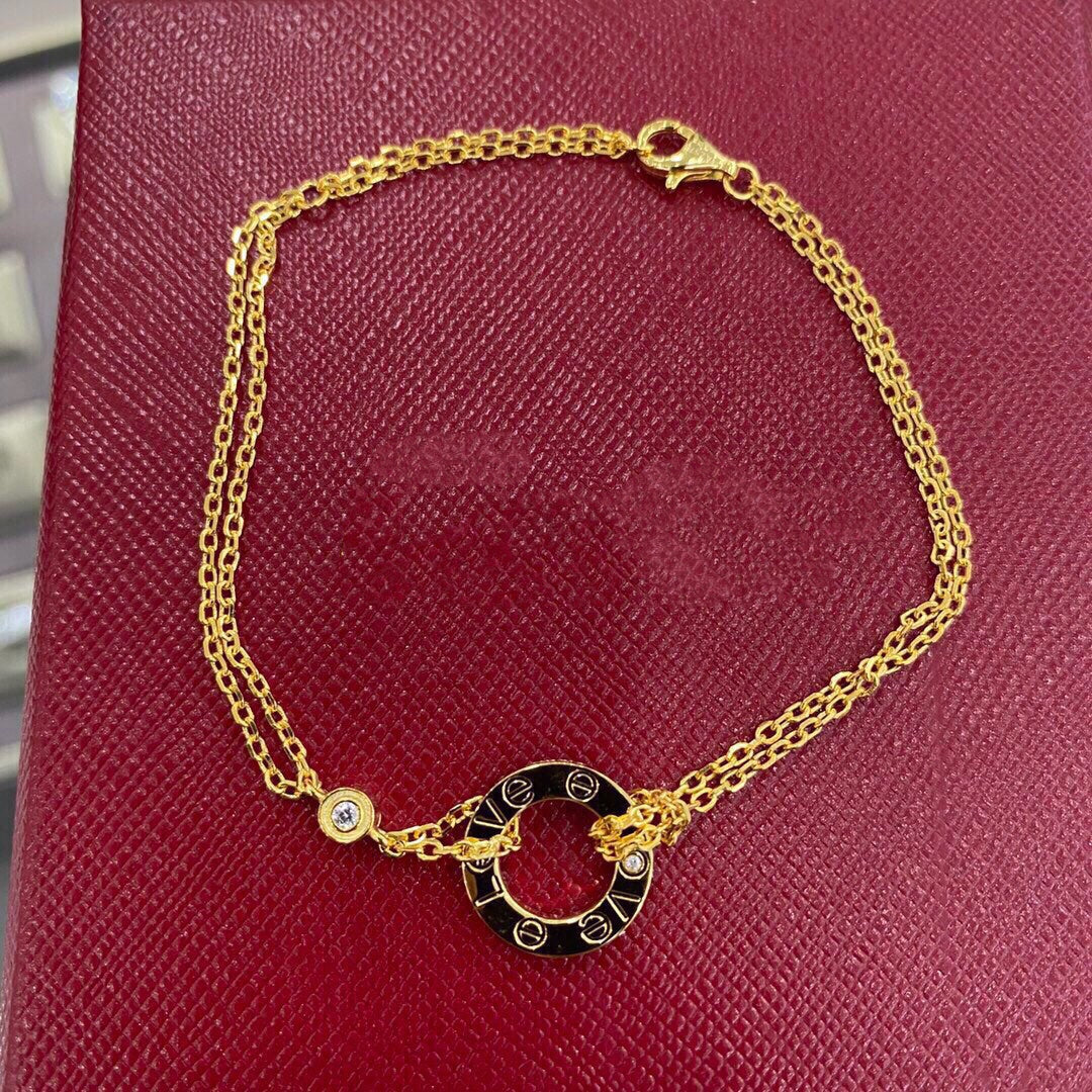[Ornora Jewelry]LOVE BRACELET 2 DIAMOND