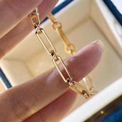 [Ornora Jewelry]CHAINE BRACELET SMALL MODEL DIAMOND
