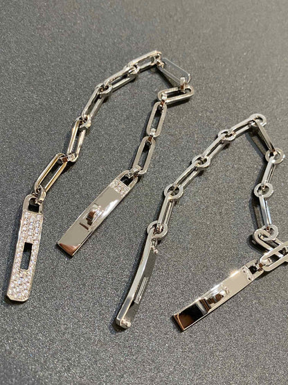 [Ornora Jewelry]CHAINE BRACELET SMALL MODEL DIAMOND