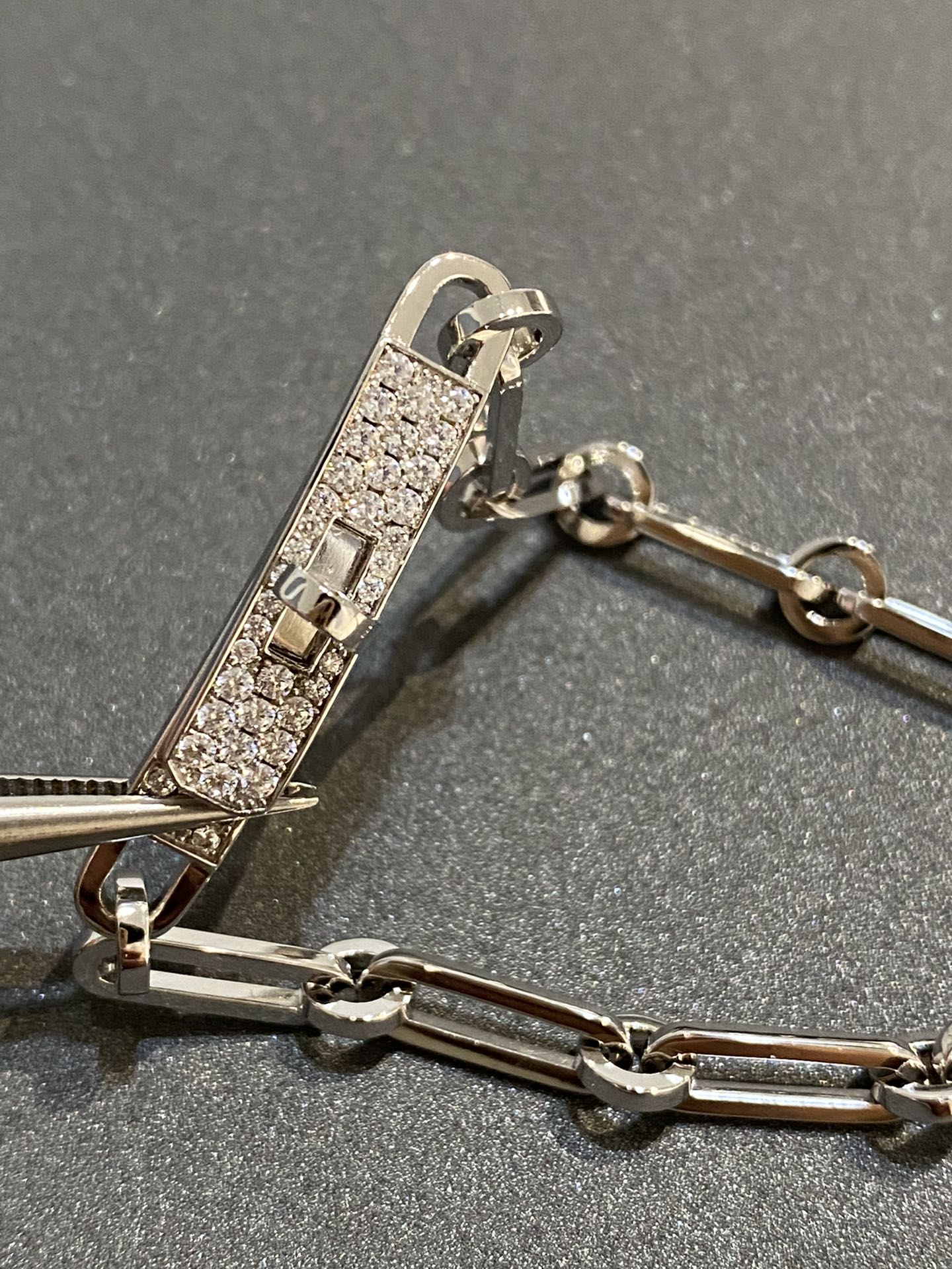 [Ornora Jewelry]CHAINE BRACELET SMALL MODEL DIAMOND