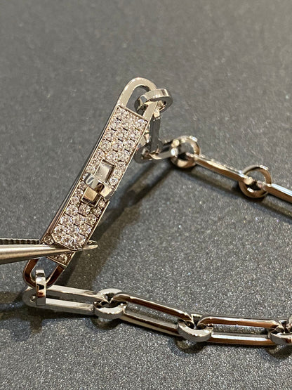 [Ornora Jewelry]CHAINE BRACELET SMALL MODEL DIAMOND