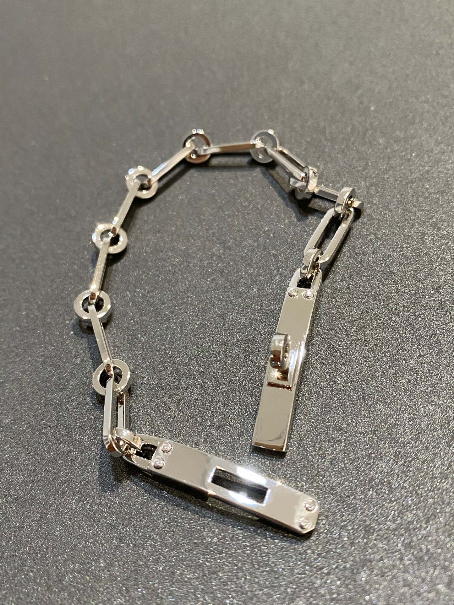 [Ornora Jewelry]CHAINE BRACELET SMALL MODEL DIAMOND