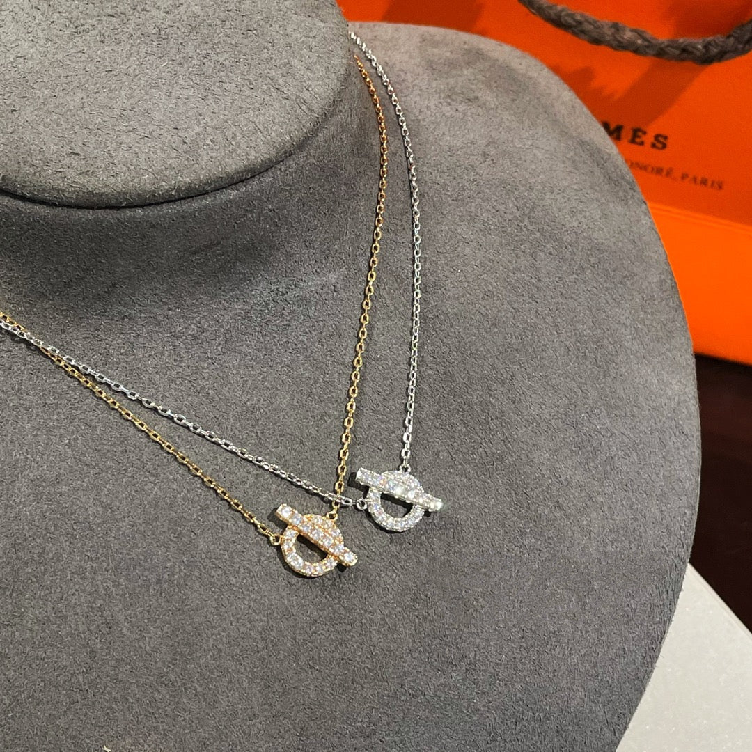 [Ornora Jewelry]ECHAPEE NECKLACE DIAMOND