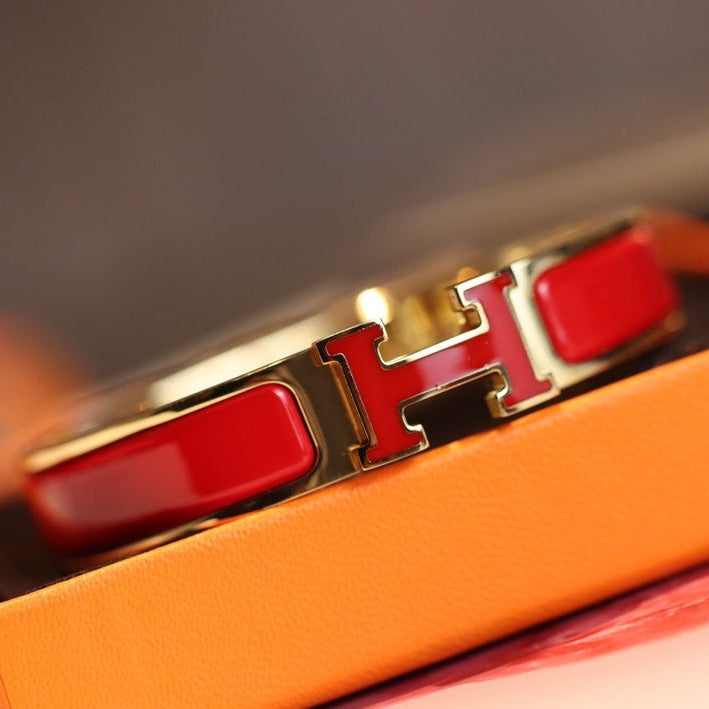 [Ornora Jewelry]H BRACELET 12MM GOLD