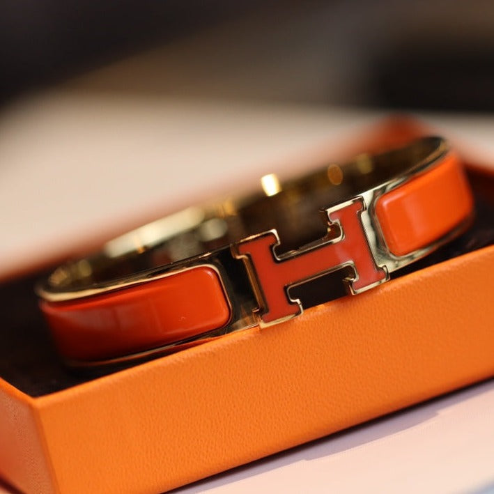 [Ornora Jewelry]H BRACELET 12MM GOLD