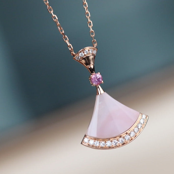 [Ornora Jewelry]DREAM NECKLACE PINK MOP DIAMOND