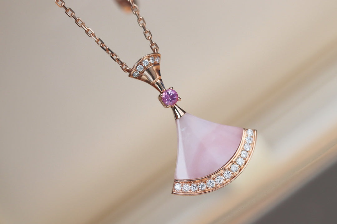 [Ornora Jewelry]DREAM NECKLACE PINK MOP DIAMOND