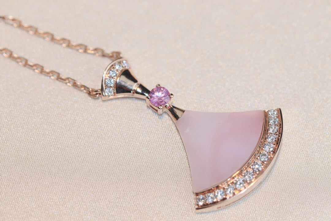 [Ornora Jewelry]DREAM NECKLACE PINK MOP DIAMOND