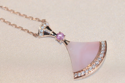 [Ornora Jewelry]DREAM NECKLACE PINK MOP DIAMOND