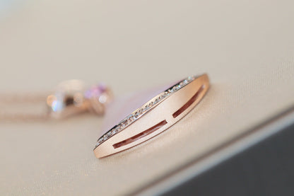 [Ornora Jewelry]DREAM NECKLACE PINK MOP DIAMOND