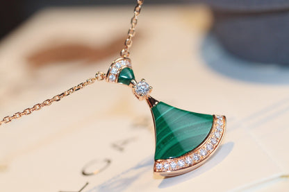 [Ornora Jewelry]DREAM NECKLACE MALACHITE DIAMOND