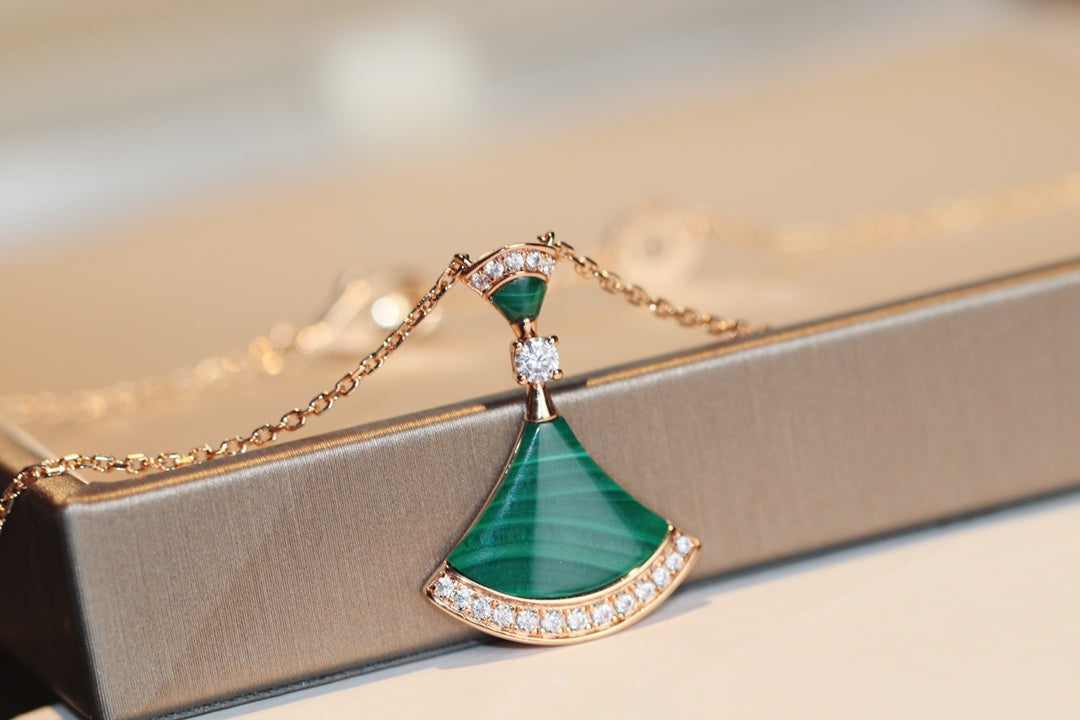 [Ornora Jewelry]DREAM NECKLACE MALACHITE DIAMOND