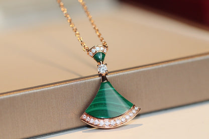 [Ornora Jewelry]DREAM NECKLACE MALACHITE DIAMOND