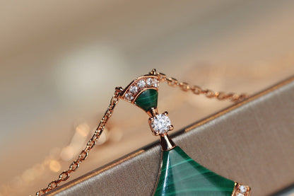 [Ornora Jewelry]DREAM NECKLACE MALACHITE DIAMOND
