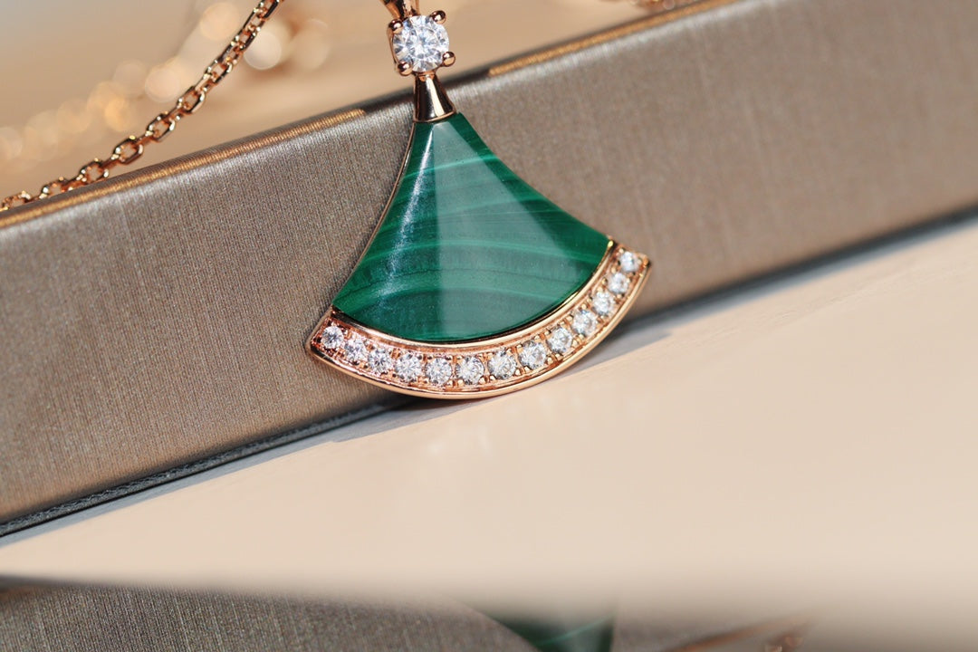 [Ornora Jewelry]DREAM NECKLACE MALACHITE DIAMOND