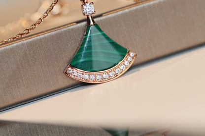[Ornora Jewelry]DREAM NECKLACE MALACHITE DIAMOND