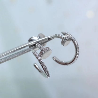 [Ornora Jewelry]JUSTE FULL DIAMOND SMALL EARRINGS