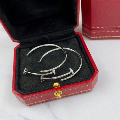 [Ornora Jewelry]JUSTE FULL DIAMOND LARGE EARRINGS