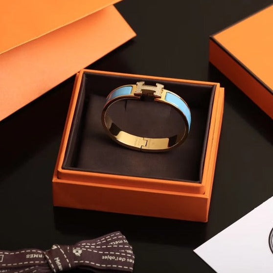 [Ornora Jewelry]H CLOUD BLUE BRACELET GOLD DIAMOND