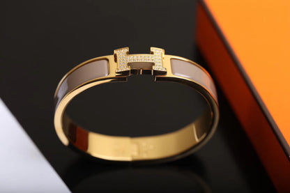 [Ornora Jewelry]H BRACELET GOLD DIAMOND