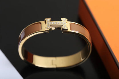 [Ornora Jewelry]H BRACELET GOLD DIAMOND
