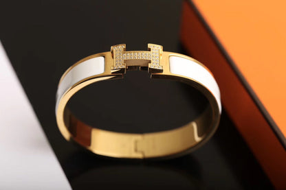 [Ornora Jewelry]H BRACELET GOLD DIAMOND