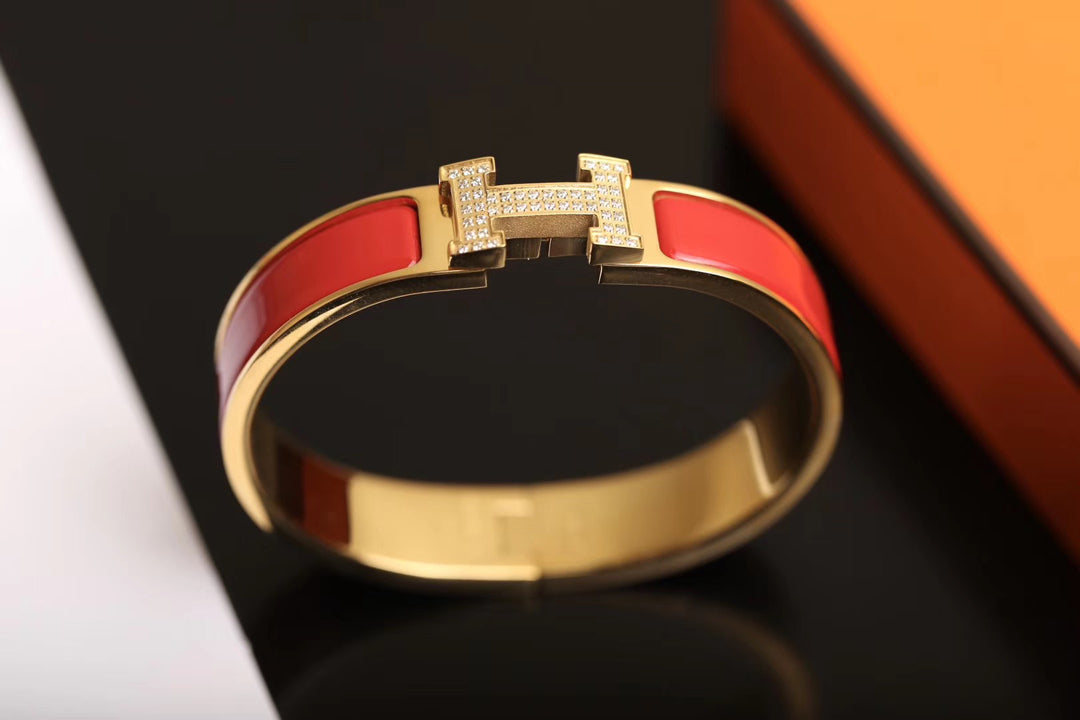 [Ornora Jewelry]H BRACELET GOLD DIAMOND