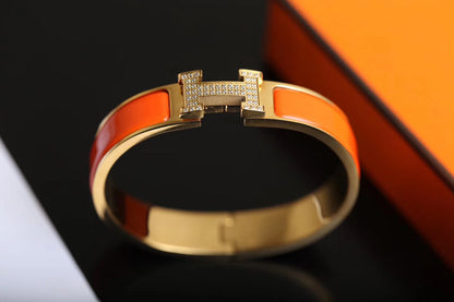[Ornora Jewelry]H BRACELET GOLD DIAMOND