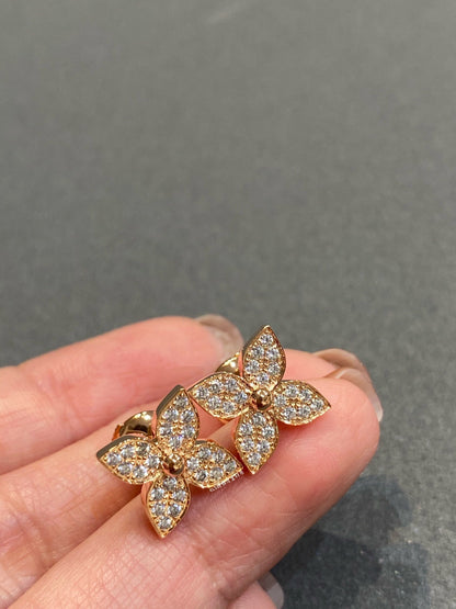 [Ornora Jewelry]STAR DIAMOND EARRINGS