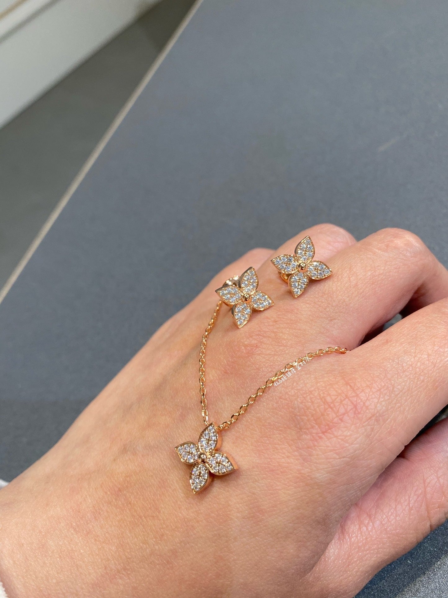 [Ornora Jewelry]STAR DIAMOND NECKALCE