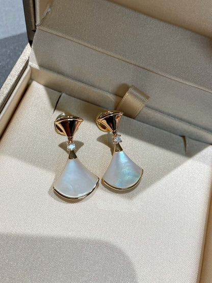 [Ornora Jewelry]DREAM MOP 1 DIAMOND EARRINGS