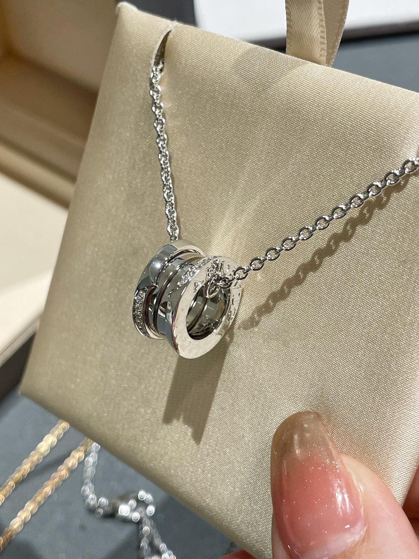 [Ornora Jewelry]ZERO 1 NECKLACE DIAMOND