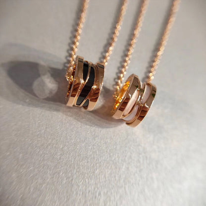 [Ornora Jewelry]ZERO 1 NECKLACE PINK GOLD