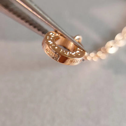 [Ornora Jewelry]ZERO 1 NECKLACE PINK GOLD