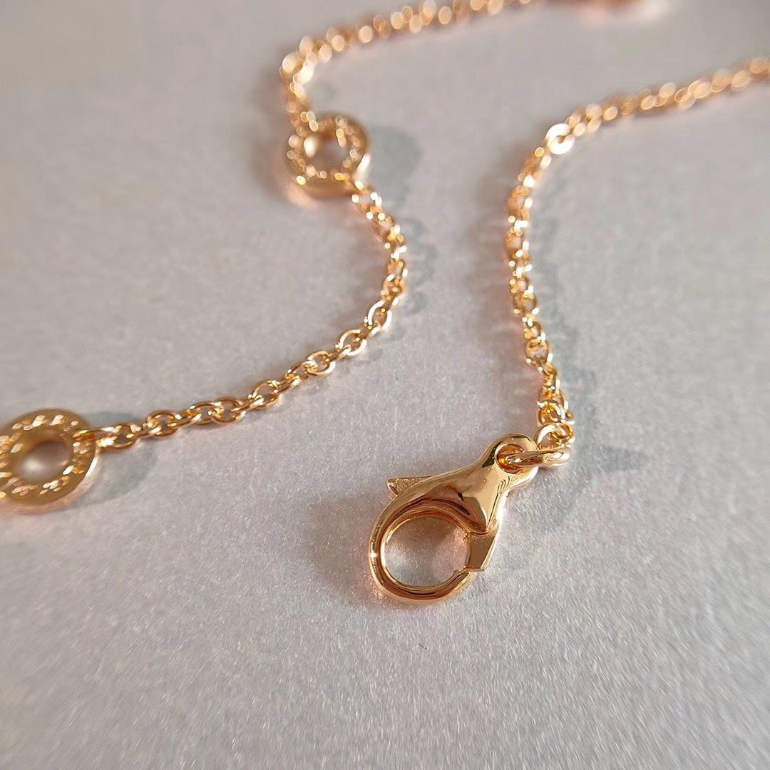 [Ornora Jewelry]ZERO 1 NECKLACE PINK GOLD