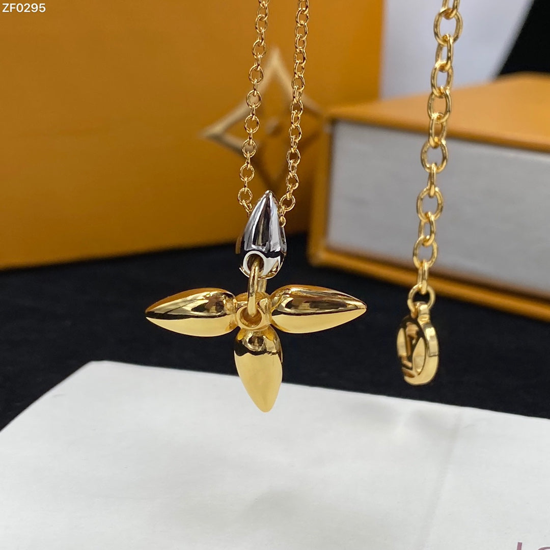 [Ornora Jewelry]LOUISETTE PEDANT GOLD NECKLACE