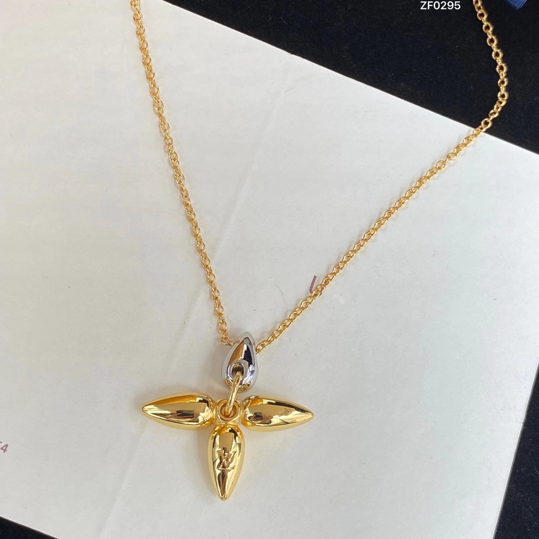 [Ornora Jewelry]LOUISETTE PEDANT GOLD NECKLACE